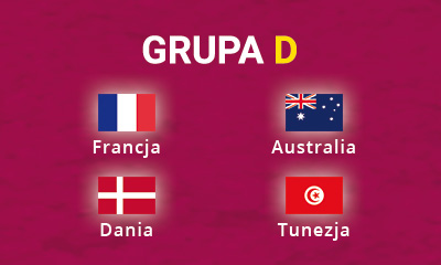 Grupa D MŚ 2022