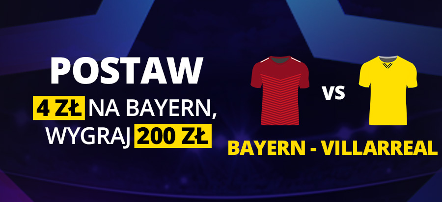 200 zł za wygraną Bayernu