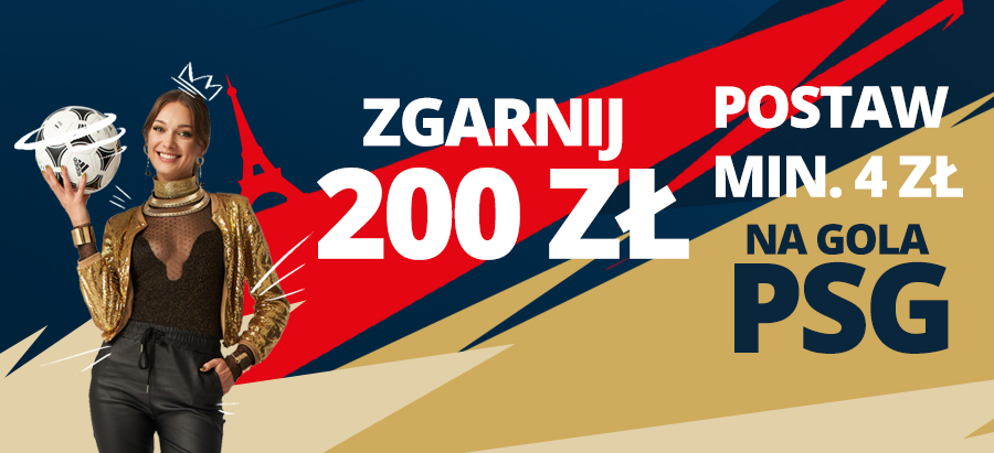 200 zł za gola PSG