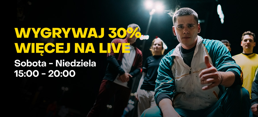 30% większe wygrane