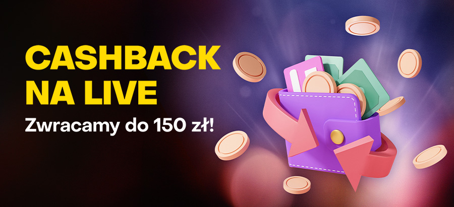 Cashback na LIVE