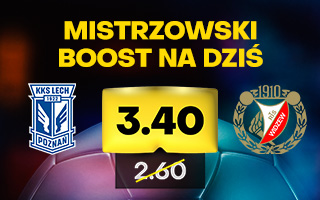 Mistrzowski Boost na Lech - Widzew!